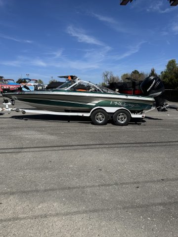 Port Side view of a ProCraft Bass Boat